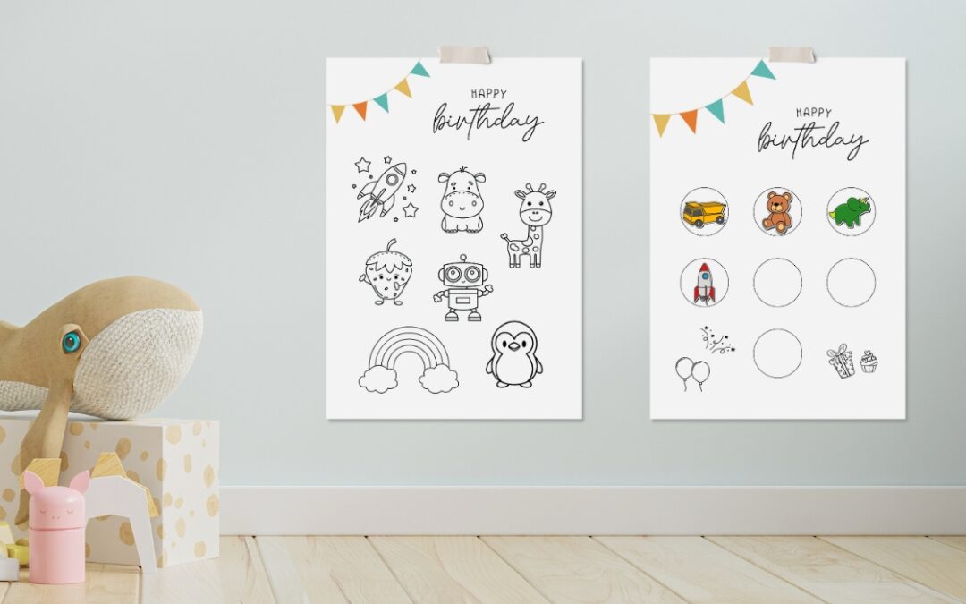 Geburtstagscountdown Vorlage: DIY Wartekalender zum Ausdrucken