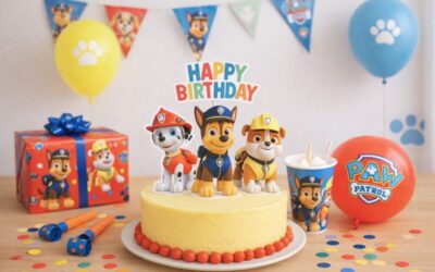 Kindergeburtstag feiern: Paw Patrol Mottoparty