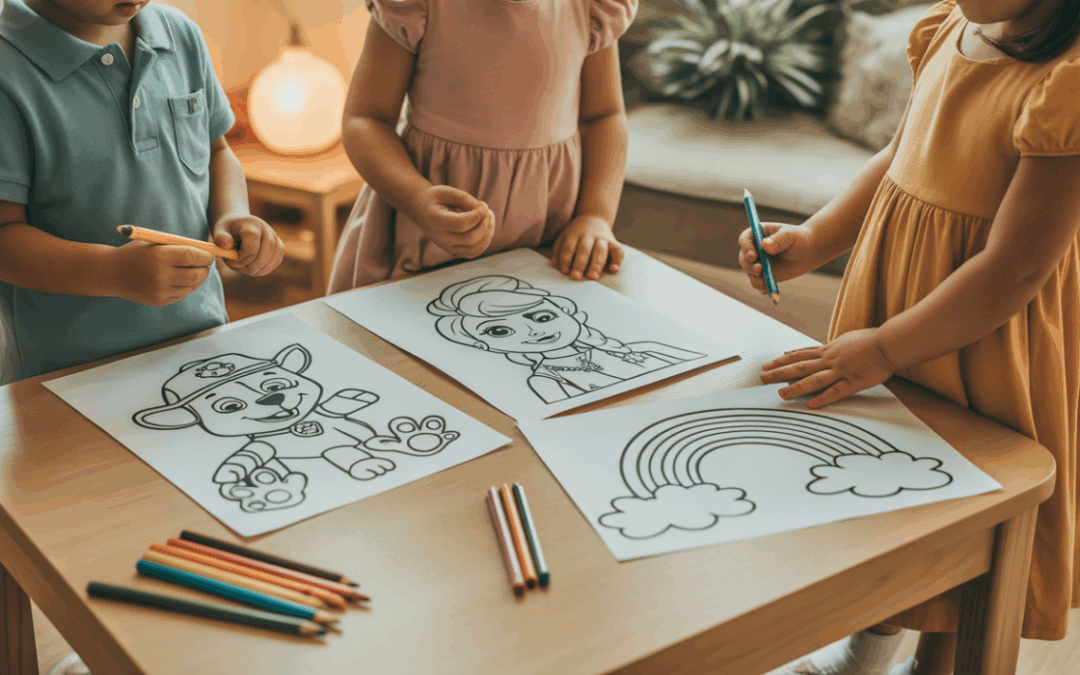 Ausmalbilder für Kinder einfach mit KI selber erstellen
