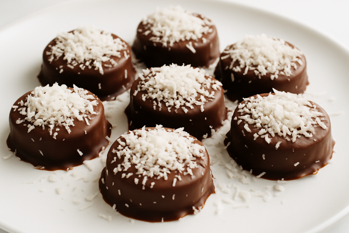 Schoko-Kokos-Bananenbites Schoko-Kokos-Bananenbites