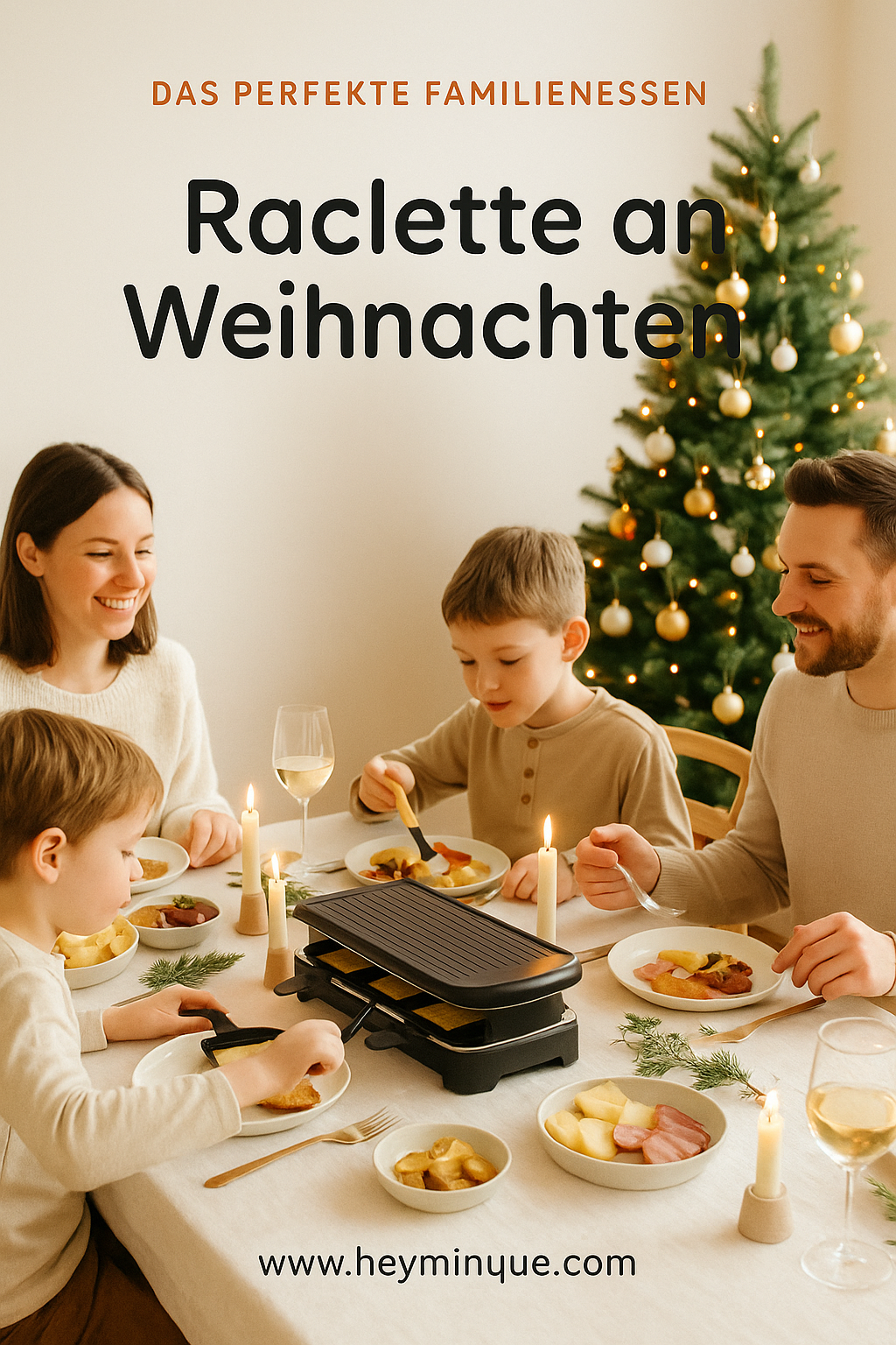 Raclette an Weihnachten - das perfekte Familienessen an den Festtagen