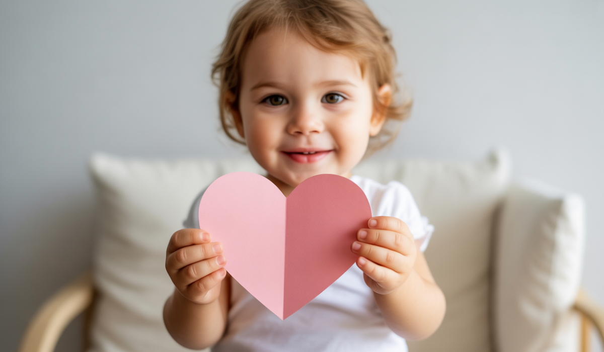 Valentinstag mit Kindern feiern