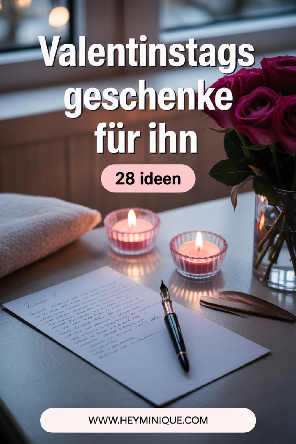 Valentinstagsgeschenk f&uuml;r ihn, das Wertsch&auml;tzung zeigt