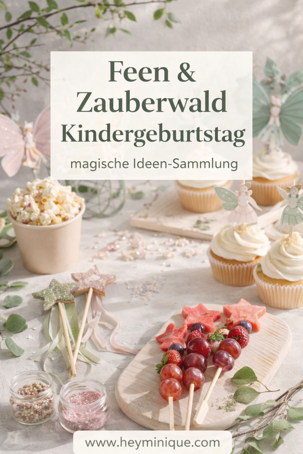 Feen-Zauberwald-Geburtstagsmotto Pin Feen-Zauberwald-Geburtstagsmotto Pin