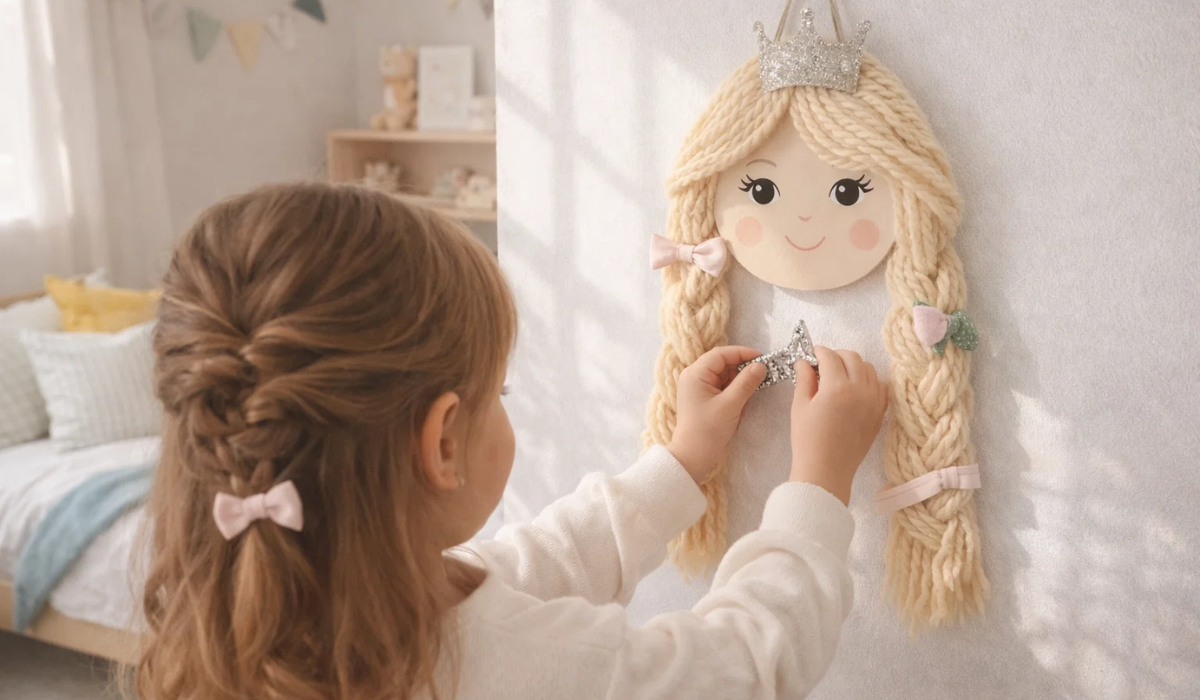 7 DIY-Ideen f&uuml;r h&uuml;bsche Haarspangen Organisation