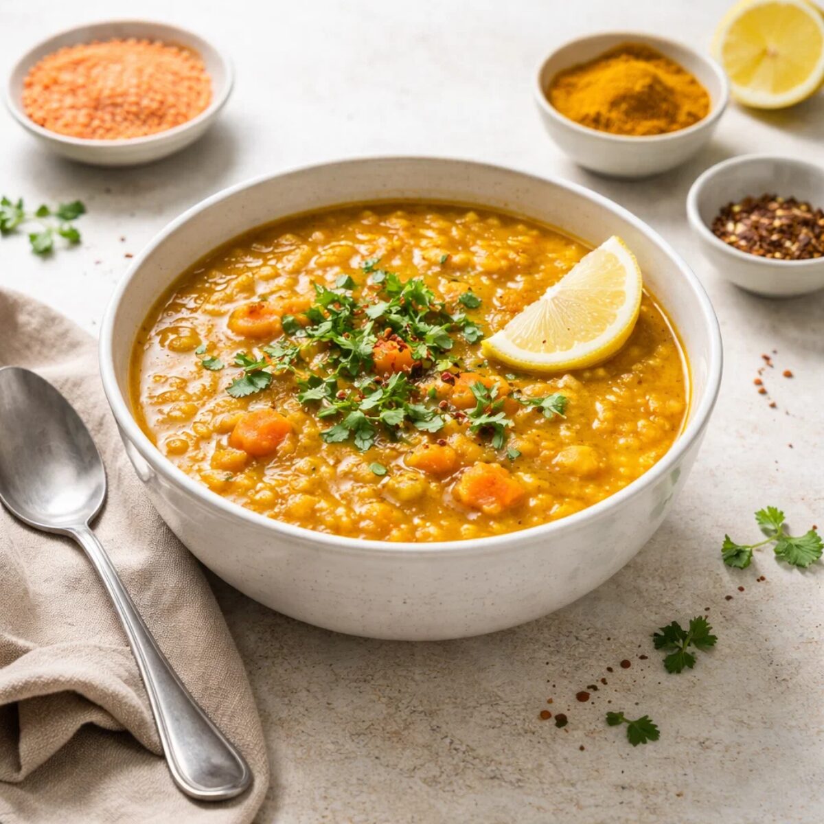 Schnelle Rezepte Schwangerschaft - Schnelle rote Linsensuppe