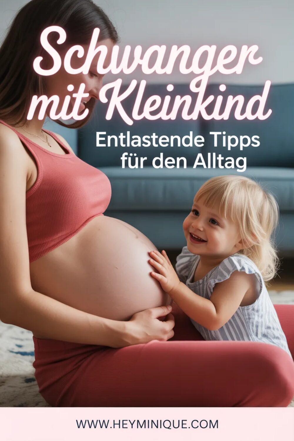 Schwanger mit Kleinkind entlastende Tipps f&uuml;r den Alltag