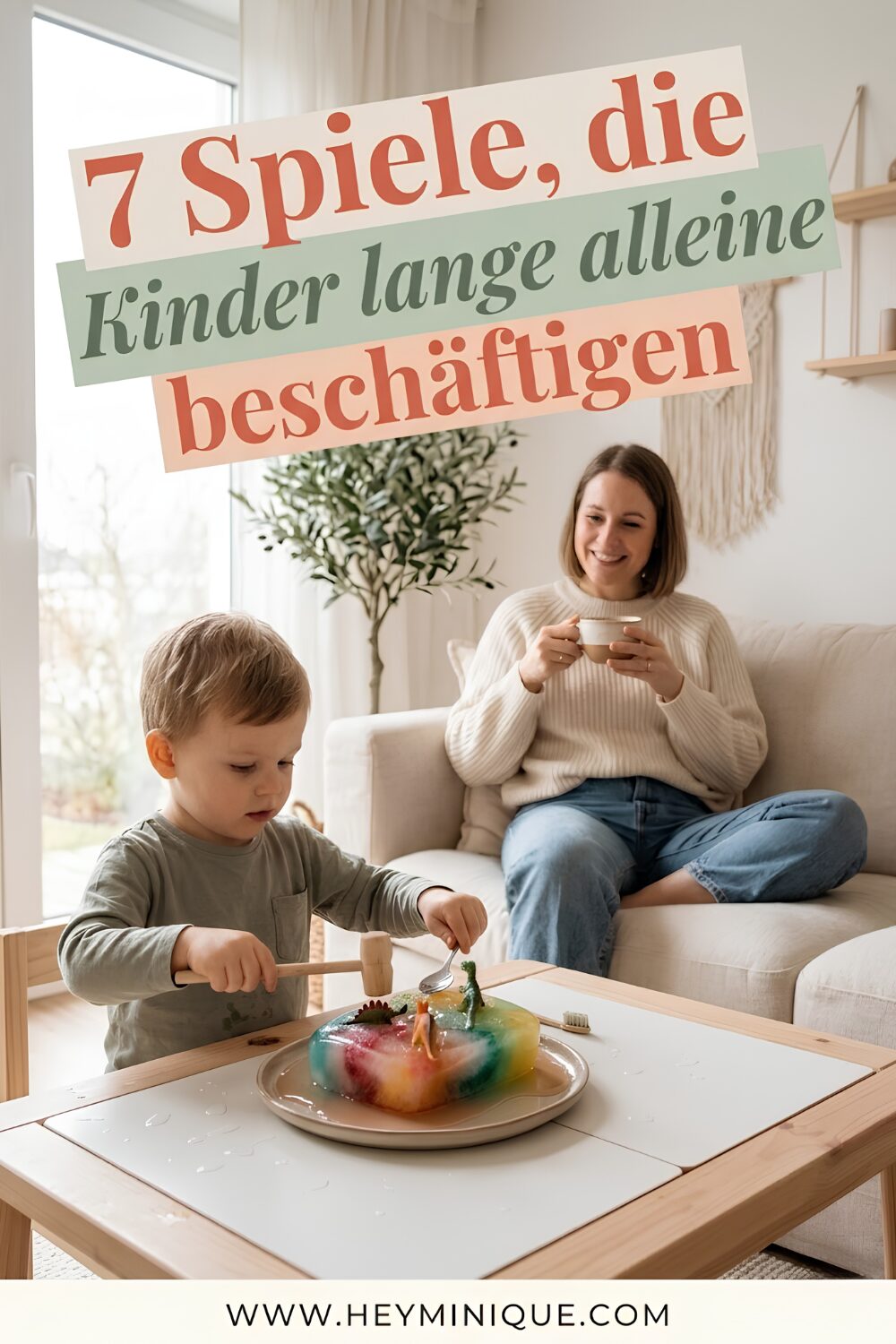 7 Spiele, die Kinder lange alleine besch&auml;ftigen
