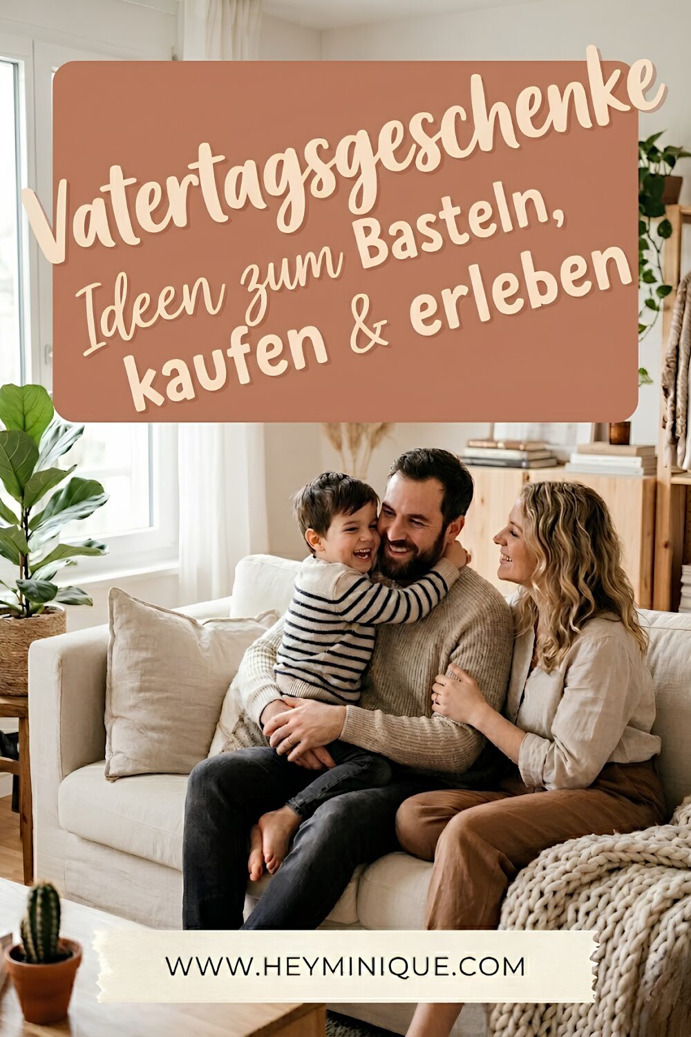 Vatertagsgeschenke: Die besten Ideen zum Basteln, kaufen & erleben