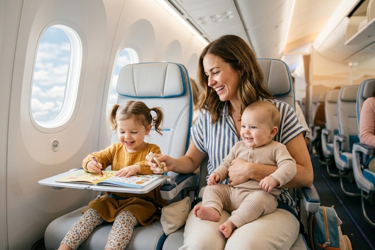 Fliegen mit Baby und Kleinkind 11 praxiserprobte Tipps