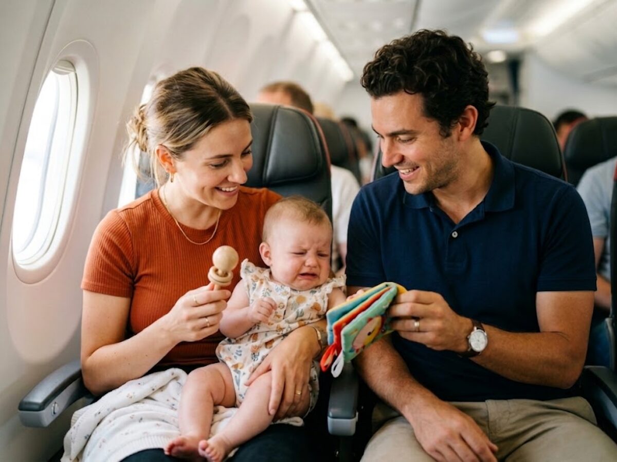 Fliegen mit Baby und Kleinkind Tipp und Hack Gelassenheit