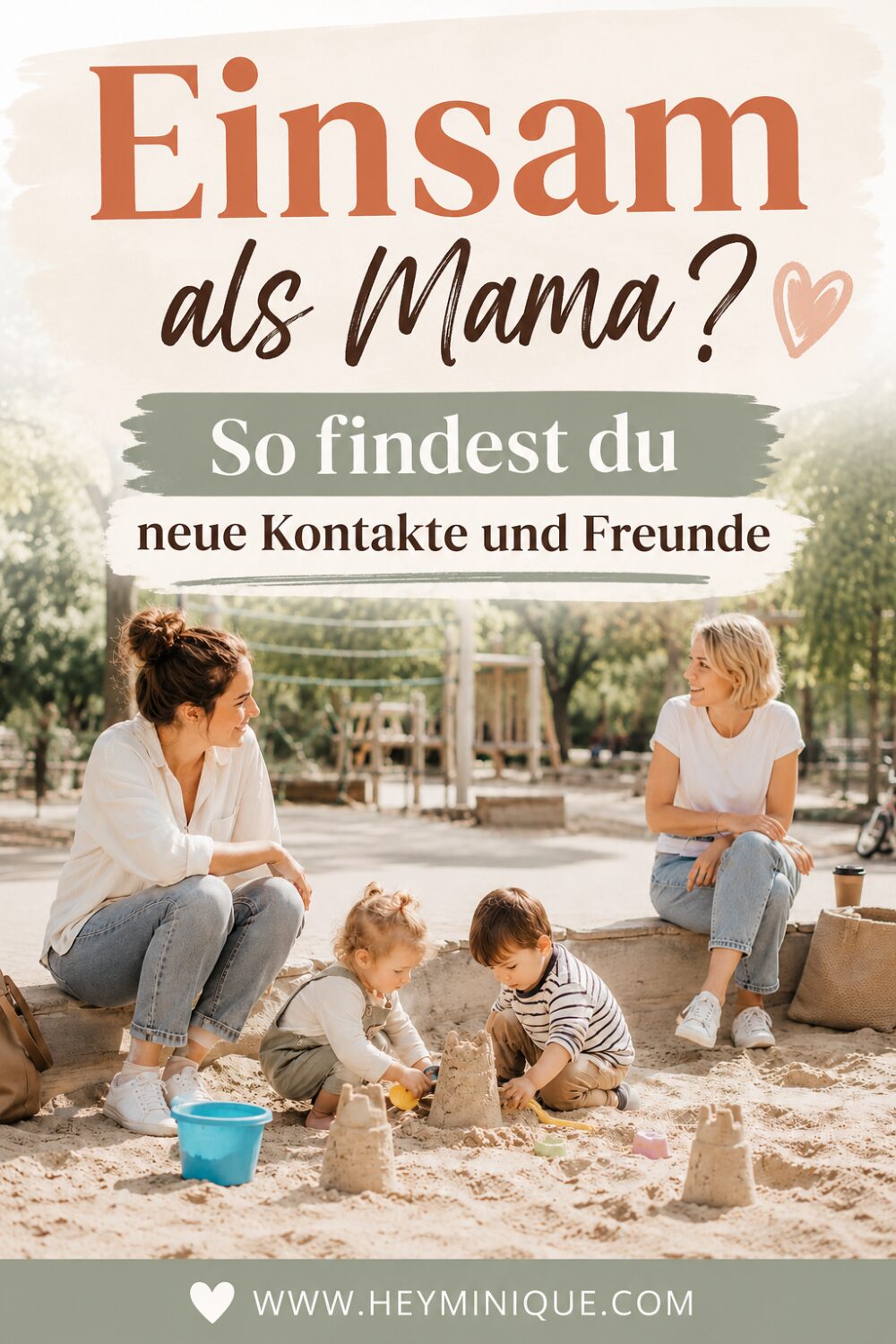 Einsam als Mama So findest du neue Kontakte und Freunde
